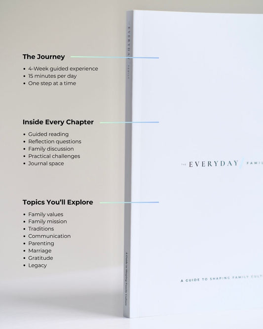A Guide to Shaping Family Culture